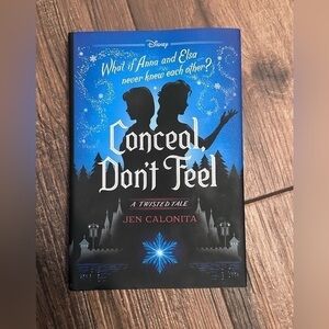 Frozen “Conceal Don’t Feel” Hardcover Book Disney Frozen Book